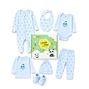 Kidbea Newborn Baby Gift Set | Premium 7-Piece Clothing Set for Infant Kids