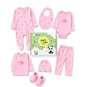 Kidbea Newborn Baby Gift Set | Premium 7-Piece Clothing Set for Infant Kids