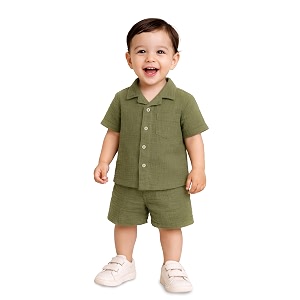 Kidbea Organic Cotton Shirt Pant Co-ord