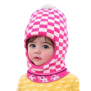 kidbee baby soft woolen monkey cap for babies  unisex multicolor beanie  warmth amp stretchable winter cap