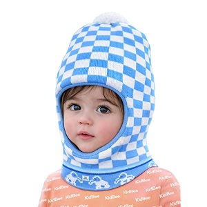 kidbee baby soft woolen monkey cap for babies  unisex multicolor beanie  warmth amp stretchable winter cap