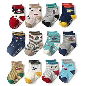 Kidbee Baby Boys Organic Cotton Anti Slip