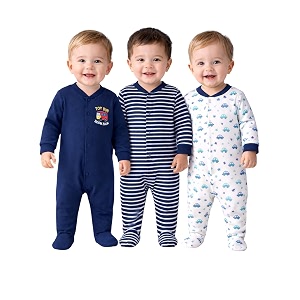 Kidbee Baby Boys Girls Full Sleeves