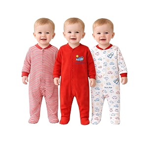 Kidbee Baby Boys Girls Full Sleeves