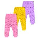 Kidbee Baby Cotton Soft Pajama Track Pants Printed for Boys &amp; Girls (Regular Loose Fit) (Set of 3)