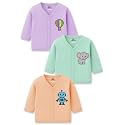 Kidbee Baby Front-Open Cotton JablaTop Full Sleeve