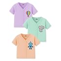 Kidbee Baby Front-Open Cotton JablaTop Full Sleeve