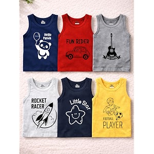 Kidbee Boys Girls Cotton Baniyan Vest