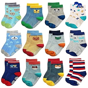 Kidbee Boys Socks for Babies to Toddlers