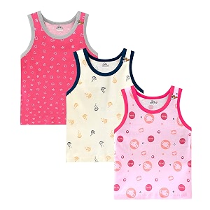 Kidbee Cotton Vests for Boys Girls