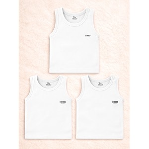 Kidbee Cotton Vests for Boys Girls