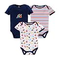 Kidbee Newborn Baby Half Sleeve Cotton SleepsuitsRomperBodysuitOnesies