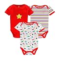 Kidbee Newborn Baby Half Sleeve Cotton SleepsuitsRomperBodysuitOnesies