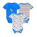 Kidbee Newborn Baby Half Sleeve Cotton SleepsuitsRomperBodysuitOnesies