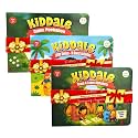 Kiddale Early Learning Pack – 3 Non-Sound Books for Toddlers: Alphabet Tracing, Color Peekaboo & 16 Brain-Boosting Activities