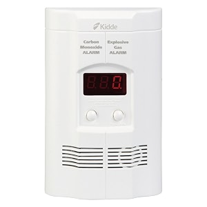 kidde ac plug-in carbon monoxide and explosive gas detector alarm  nighthawk sensor technology  model  kn-coeg-3