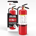 Kidde Pro 460 Commercial Fire Extinguisher, 4A:60-B:C, PRO-10MP-1