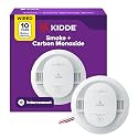 Kidde Smoke & CO Detector, Hardwired & 10-Year Battery, 30CUA10, 1 Pack
