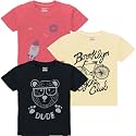 kiddeo Boys Cotton Halfsleeve T Shirts Pack