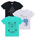 kiddeo Boys Cotton Halfsleeve T Shirts Pack