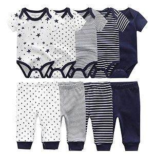 kiddiezoom unisex baby layette essentials giftset clothing set 19-piece