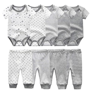 kiddiezoom unisex baby layette essentials giftset clothing set 19-piece