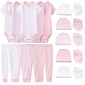 Kiddiezoom Unisex Baby Layette Essentials Giftset Clothing Set 19-Piece
