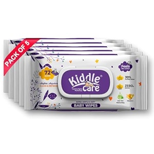 extra gentle amp soft baby wipes with lid aloe vera amp vitamin e alcohol free thick amp soft wipes for newborns amp sensitive skin  pack of 5 360 wipes