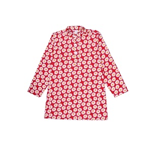 kiddopanti boys 100 cotton ethnic motif printed short length kurta