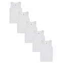KiddoPanti Boys 100% Cotton Rib Vest Pack of 3