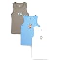 KiddoPanti Boys 100 Cotton Vest Pack of