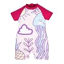 KiddoPanti Boys &amp; Girls Half Sleeve Mid Thigh Length Swim Suit