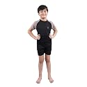 KiddoPanti Boys &amp; Girls Half Sleeve Mid Thigh Length Swim Suit