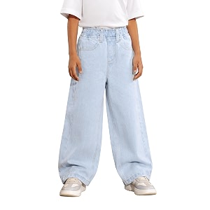 KiddoPanti Boys Baggy Jeans Stretch Denim