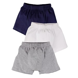 KiddoPanti Boys Boxer Shorts Pack of 3
