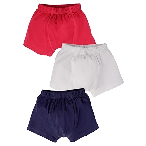 KiddoPanti Boys Boxer Shorts Pack of 3