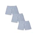 KiddoPanti Boys Boxer Shorts Pack of 3 | Soft Cotton-Lycra Blend | Comfortable Fit with Bio Wash for All-Day Comfort | Kids Briefs
