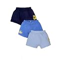 KiddoPanti Boys Boxer Shorts Pack of 3 | Soft Cotton-Lycra Blend | Comfortable Fit with Bio Wash for All-Day Comfort | Kids Briefs