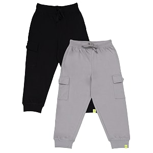 kiddopanti boys cotton joggers  100 cotton single jersey  2 side cargo pockets with flap  elasticated waist band with functional drawcord  soft amp breathable track pants