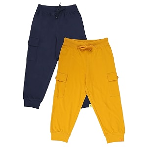 kiddopanti boys cotton joggers  100 cotton single jersey  2 side cargo pockets with flap  elasticated waist band with functional drawcord  soft amp breathable track pants
