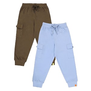 kiddopanti boys cotton joggers  100 cotton single jersey  2 side cargo pockets with flap  elasticated waist band with functional drawcord  soft amp breathable track pants