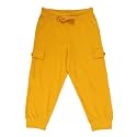 KiddoPanti Boys Cotton Joggers | 100% Cotton Single Jersey | 2 Side Cargo Pockets with Flap | Elasticated Waist Band with Functional Drawcord | Soft &amp; Breathable Track Pants