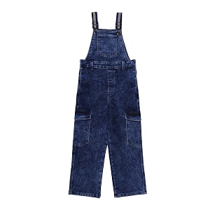 kiddopanti boys denim dungaree pant
