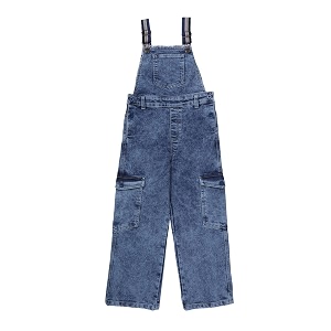 kiddopanti boys denim dungaree pant