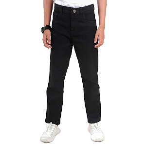 KiddoPanti Boys Full Length Stretchable Straight Fit