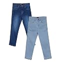 KiddoPanti Boys Full Length Stretchable Straight Fit