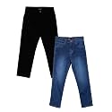 KiddoPanti Boys Full Length Stretchable Straight Fit