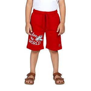 KiddoPanti Boys Knee Length Basic Short