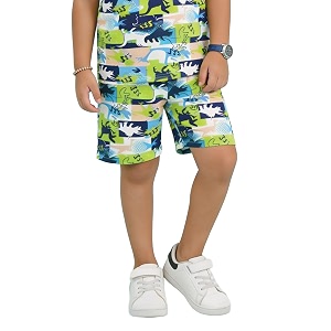 KiddoPanti Boys Knee Length Basic Short