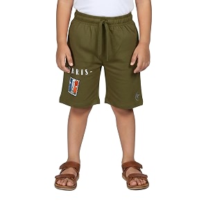 KiddoPanti Boys Knee Length Basic Short